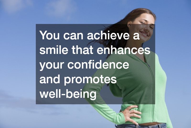 woman smiling confidently